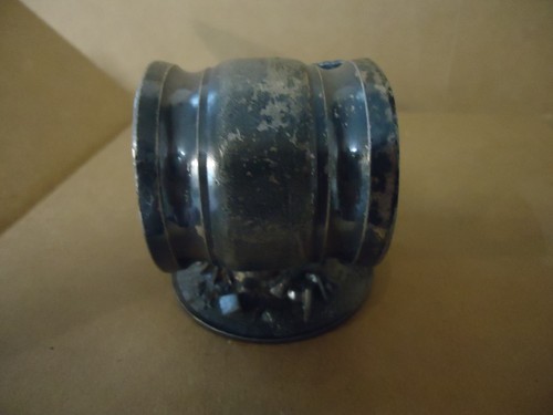 Antique Victorian  Silverplate Napkin Ring  Floral - Picture 2 of 4