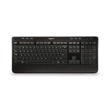 Logitech K520 Wireless Keyboard Black (No USB Receiver) – Tested & Working