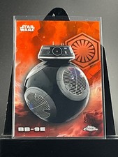 2025 Topps Chrome Star Wars Orange Sapphire BB-9E Card 22/25