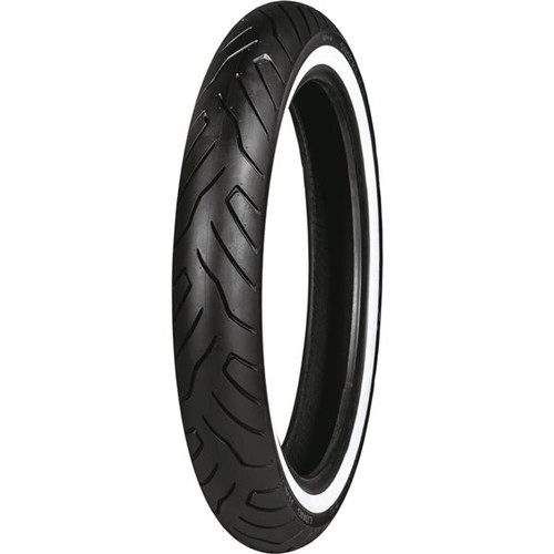 100/90-19 Shinko SR999 Long Haul Reinforced White Wall Front Tire