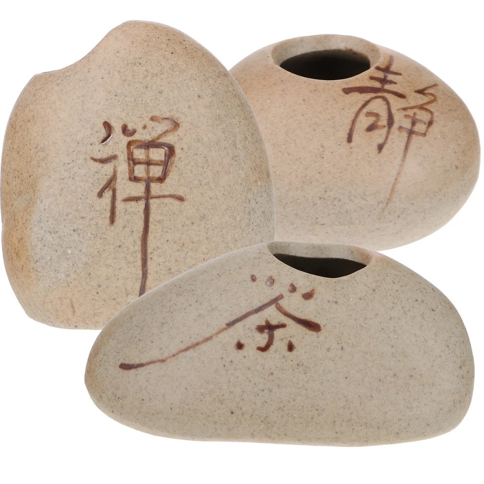 3 Pcs Vase Fleur Hydroponique Déco Jardin Zen Vases De Propagation - Photo 1/4