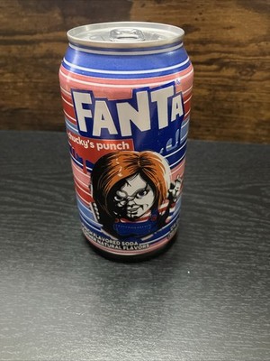 2025 CHUCKY FANTA CHUCKY S PUNCH 12oz CAN SEALED Limited Edition Collectible