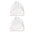  2 Pcs Wireless Doorbell Waterproof Cover Accessories Control Machine Rain