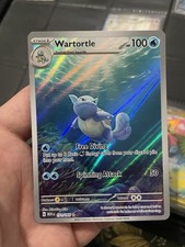 Pokémon TCG Wartortle 171/165 Scarlet & Violet 151 Illustration Rare Holo Card
