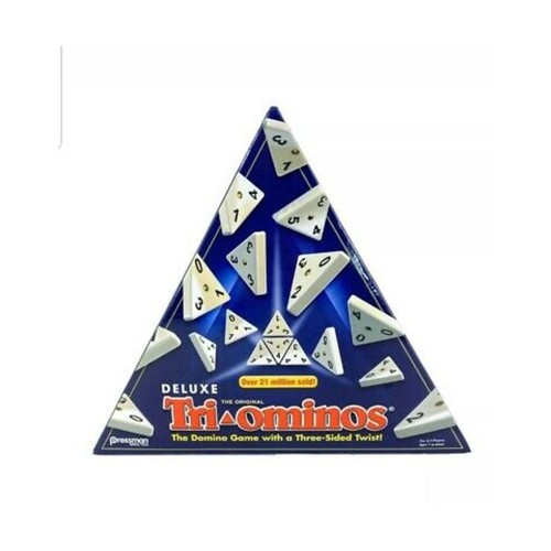 Pressman Boardgame Tri-Ominos Deluxe (2015 Ed) Box EX/NM