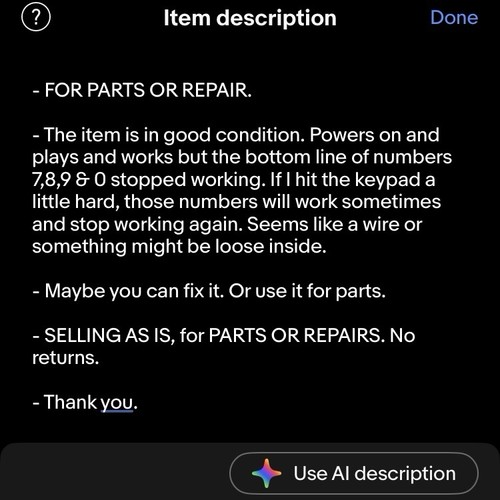 *FOR PARTS/REPAIR*Vintage GeoSafari Geo Safari EI-8700 Electronic Learning Game - Picture 2 of 24