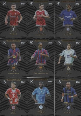 TOPPS Match Attax Champions League EXTRA 2025/2026 Black Edge BE1 - BE 9