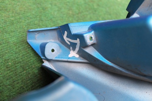 16743 Sym Crox 125 4T 2016 Front Nose Cone Headlight Light Fairing Panel Cover - Picture 20 of 23