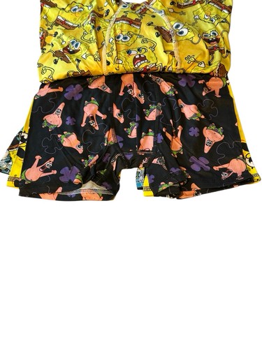 Funfare Jungen 4 Stück sportliche Boxershorts Sponge Bob Größe 8 Jungen neu - Bild 3 von 9