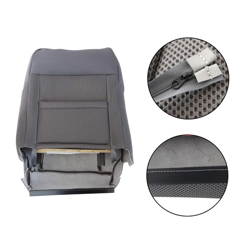 For Nissan Frontier 2005 2006-2019 Cloth Seat Cover Gray /W Driver+Passenger - Picture 12 of 24