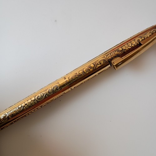 Sheaffer 12K Gold Filled Kugelschreiber Bleistift Set im Original Etui weißer Punkt - Bild 12 von 17