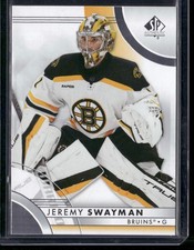 Jeremy Swayman 2023-24 SP Authentic #35 Boston Bruins