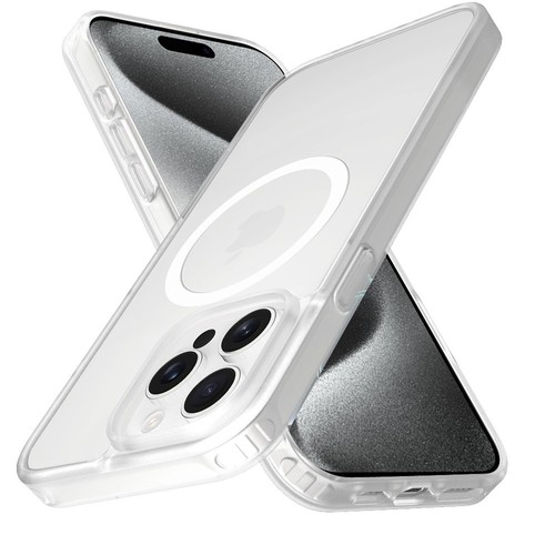 Funda delgada híbrida mate compatible con Apple iPhone 15 Pro MagSafe - Imagen 2 de 37