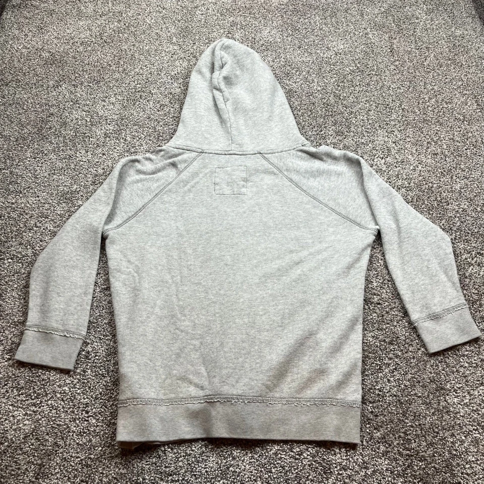 Толстовка с капюшоном Hollister девочек размер S серый остаться холод и серфинга винтажный y2k - Изображение 2 из 4