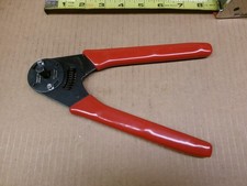 Alicates crimpadora contacto terminal barril cerrado calibre 12 Tool Aid n.º 18860