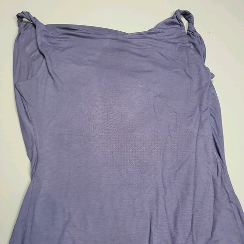Vivienne Westwood Anglomania Draped Christy Vest Top Size XL - New Purple - Picture 3 of 6
