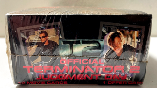 1991 Impel Official T2 Terminator Judgment Day Trading Card Box FACTORY SEALED! - Picture 5 of 6