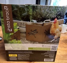 Garden Bloom 11023BL Bloom Dragonfly Instabrace Garden Flower Raised Bed Corners