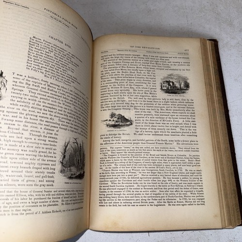 The Pictorial Field Book of The Revolution by Benson Lossing 1859 2 Volumes - Picture 20 of 24