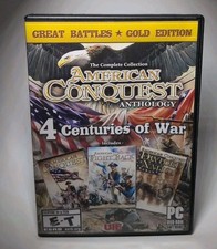 American Conquest Anthology The Complete Collection PC DVD-ROM Gold Edition B522