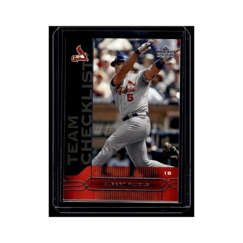 Albert Pujols 2005 Upper Deck #496 St. Louis Cardinals Baseball Card NM - Picture 1 of 3