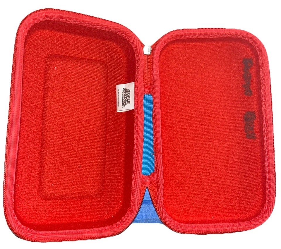 Caja de Lápices Moldeada Escuela Super Mario Bros Estuche Bolsa Juegos Nintendo 9x3 Foto 3 de 4