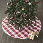 Annie Red Check Tree Skirt 48 VHC Brands