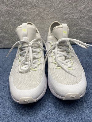 Puma Cell Vive Alt 10Cell White/Lime Squeeze SoftFoam Insole Size 10  376180-11 