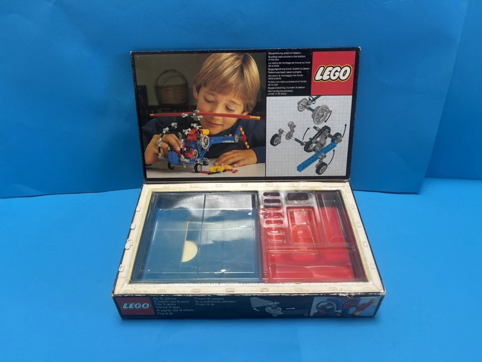 Lego 8844 Helicóptero Caja Vacía con Plástico Interior Trey Technic Vintage - Imagen 3 de 4