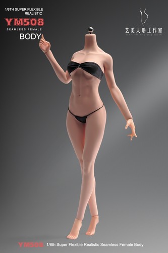 YM508 1/6 Strong Girl Lady 12" weibliche Actionfigur Körper Hände Fuß Soldat Puppe - Bild 12 von 21