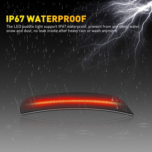 Par de luces LED rojas para parachoques trasero derecho derecho trasero derecho trasero Chrysler 300 2015-23 - Imagen 8 de 17