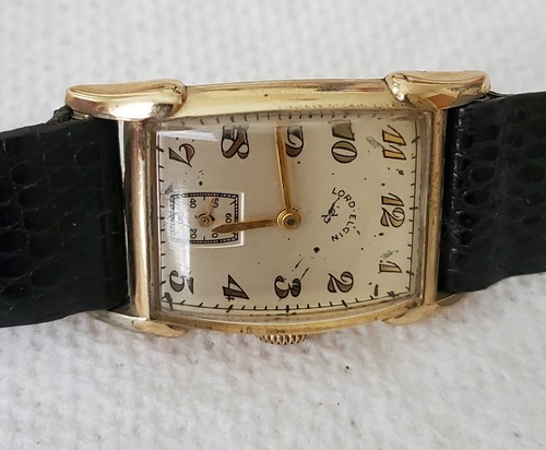 Vintage Lord Elgin 21 Jewels Cal. 626 14k Gold F USA made Men's Hand Wind AS IS. - Picture 11 of 18