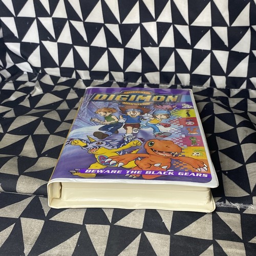 Digimon Vol. 3: Beware the Black Gears (VHS 2000) Vintage Anime Digital Monsters - Foto 2 di 9