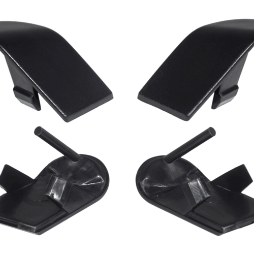 LHD Radio Bezel Top Screw Cover for '90-96 300ZX, Left/Right Pair - Picture 1 of 3