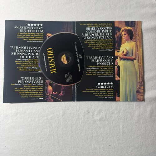 MAESTRO (2023) FYC BluRay Book 2-LP Vinyl, Film Sleeve, Screenplay, Magazine - Picture 3 of 16