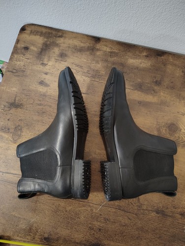 Cole Haan Mens 10 M Chelsea Boots Black Leather NikeAir - Picture 5 of 7