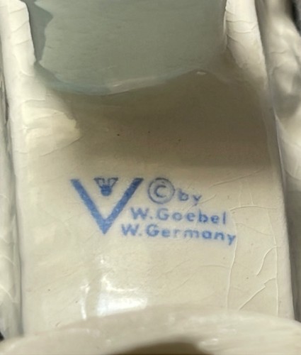 Goebel Sacrart Krippe Set NUR ZWEITEILIG Maria und Jesuskind 50er Jahre verrückt - Bild 5 von 10