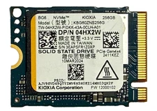 NEW KIOXIA Toshiba BG6 M.2 2230 256GB PCIe Gen 4 x 4 NVMe SSD, KBG60ZNS256G