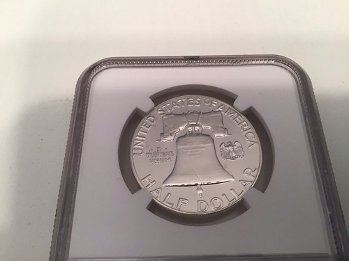 1963 Proof Silver Franklin Half Dollar NCG Proof -67 Graded by NGC - Picture 4 of 6