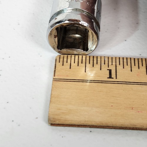 Duralast Tools 72-110 1/2” Drive 10” Extension Friction Ball Knurled Chrome USA - Picture 7 of 8