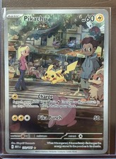 Pokémon Pikachu TCG Holo Full Art Illustration Rare Card 173/165 100% Seller 151