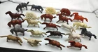 1950's Roy Rogers & Western Ranch Marx Playset Chubby Horse Figures Group #1