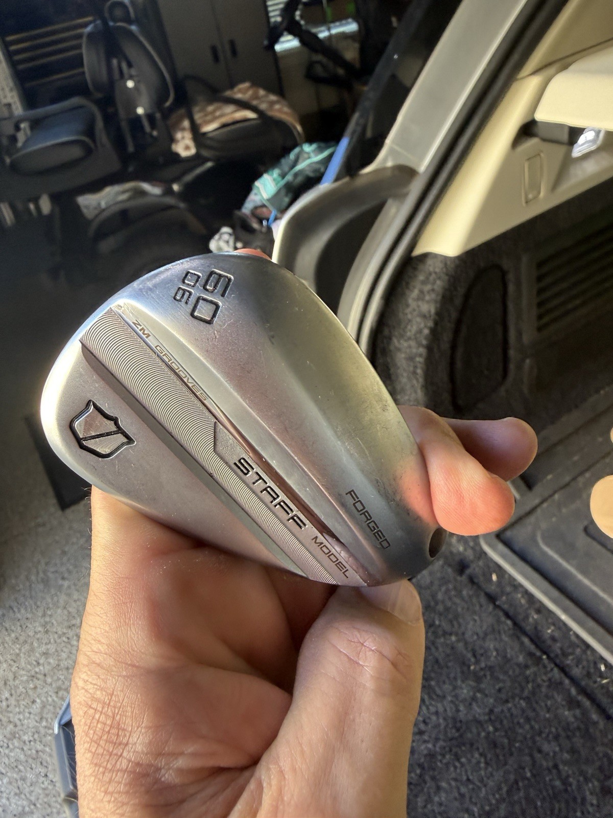 Very Good Wilson Staff Model Zm Wedge 60&deg;-6 Dynamic Gold S200 Lamkin Standard