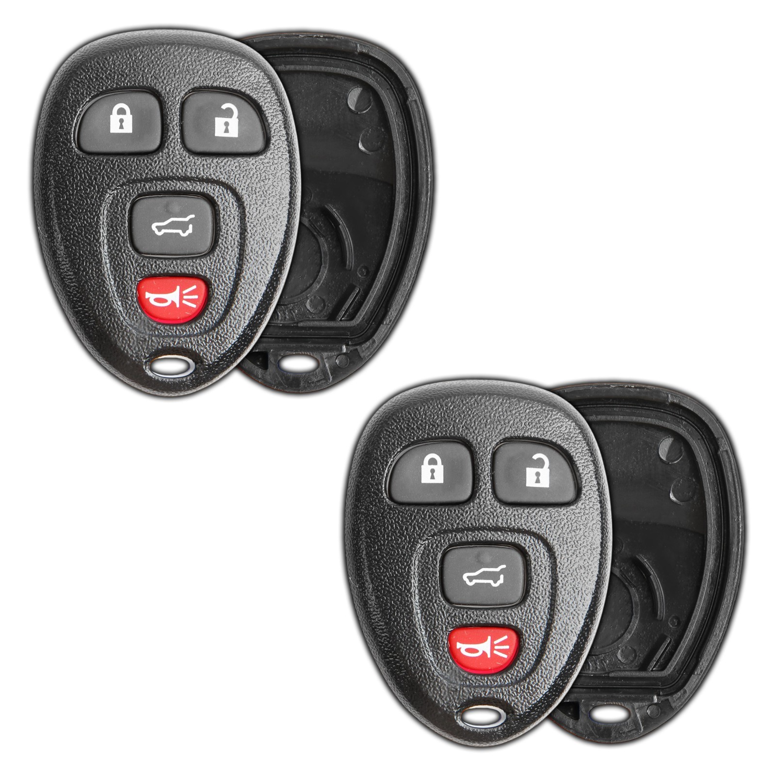 2 Key Fob Remote Shell Case Replacement for Chevrolet GMC 15913416 OUC60270