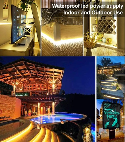 300W Low Voltage Transformer - Durable 24V LED Power Supply for Indoor/Outdoor - Picture 6 of 9