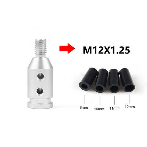 Universal Aluminum Shift Knob Adapter M10x1.5/M12x1.25 Non Threaded Shifters - Bild 29 von 38