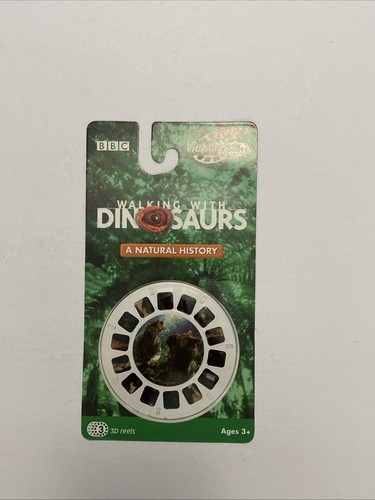 Walking with Dinosaurs BBC A Natural History View-Master 3D Reel Set Pack Neu
