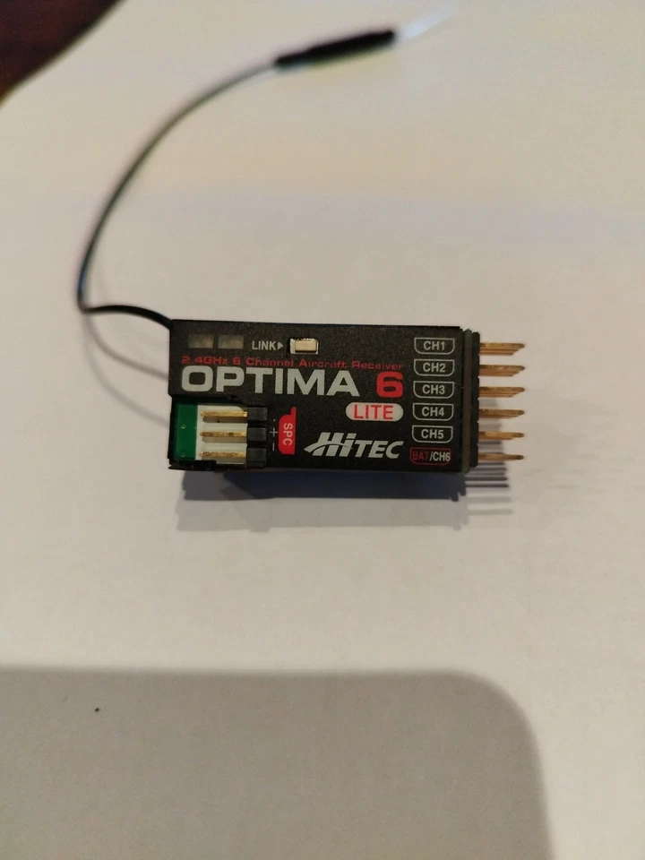 Hitec Optima 6 Lite 2,4ghz Empfänger Nr.2 - Bild 2 von 2