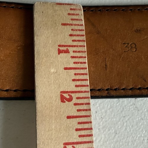 Cinturón Hombre Talla 38 Cuero Negro Seguridad Policía Militar Combate Táctico - Imagen 6 de 6