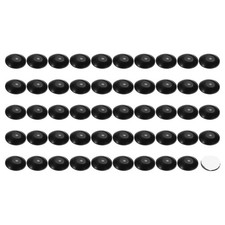 0.39x0.12 Inch Silicone Speaker Isolation Pad, 100Pcs Hemisphere Bumpers Feet